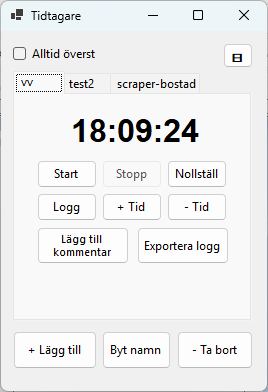 Multi-Slot Stopwatch - Windows Forms App